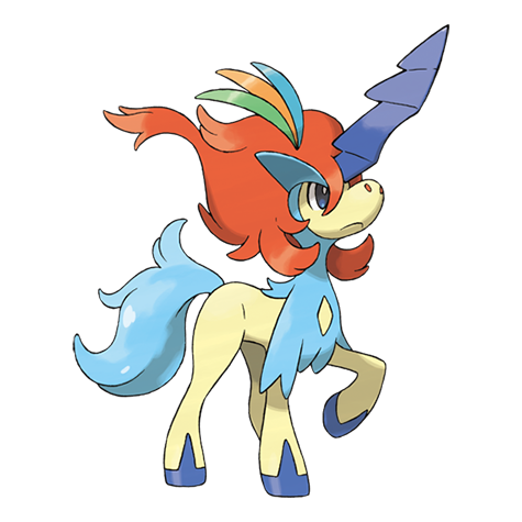 Keldeo Resolute official artwork