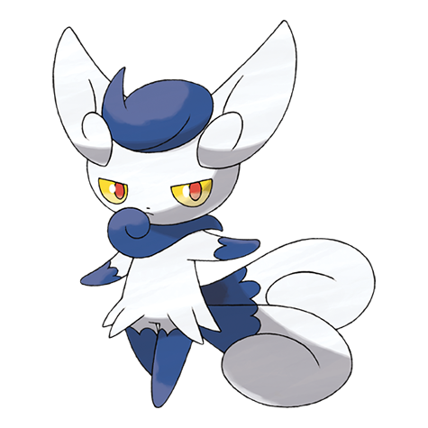 Meowstic Female official artwork