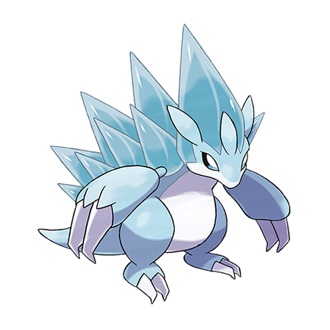 Sandslash Alola official artwork