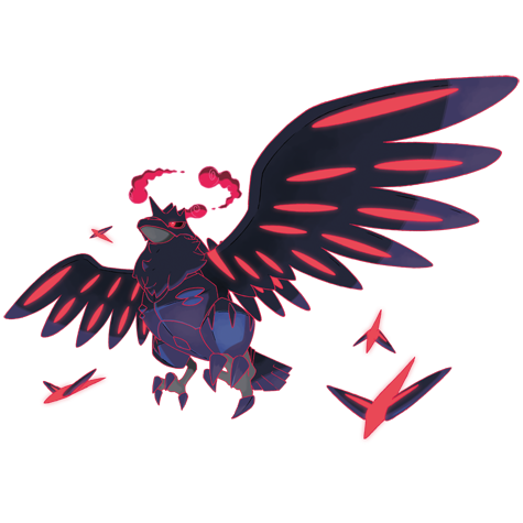 Corviknight Gmax official artwork
