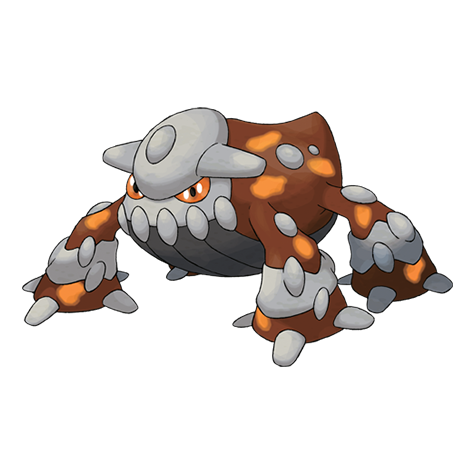 Heatran official artwork