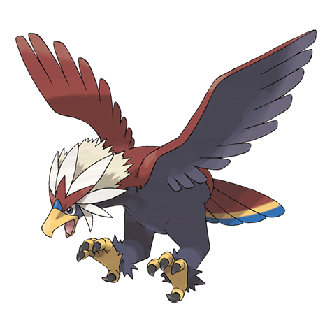 Braviary official artwork