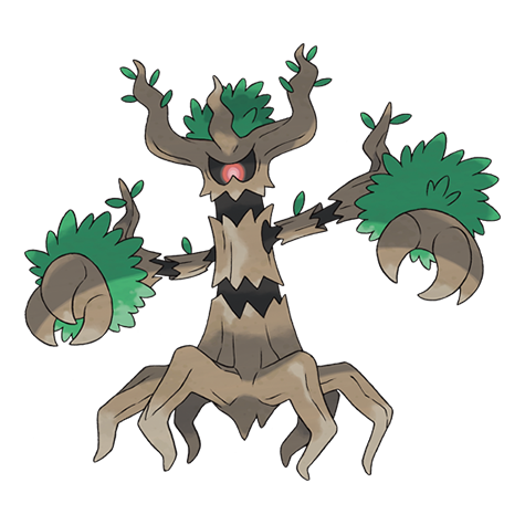 Trevenant official artwork