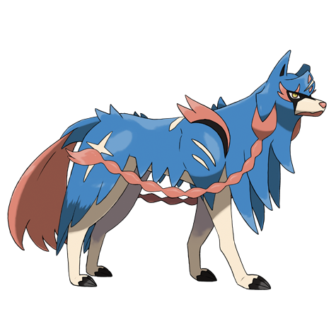 Zacian official artwork
