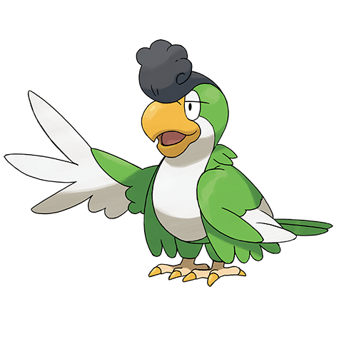 Squawkabilly Green Plumage official artwork