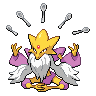 Alakazam Mega shiny sprite