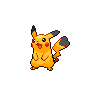 Pikachu Cosplay shiny sprite