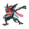 Greninja Battle Bond shiny sprite