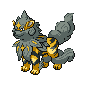 Arcanine Hisui shiny sprite